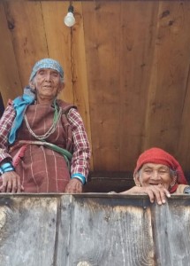 two women in village near kullu - Copy