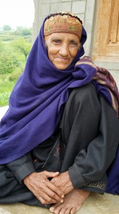 Woman in village